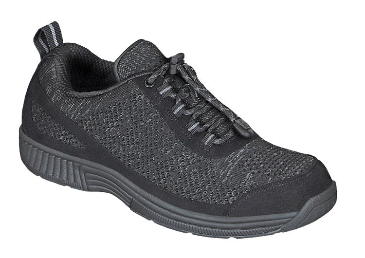 Orthofeet Athletic Walking Orthotic Women\'s Sneakers Black | UQ3865421