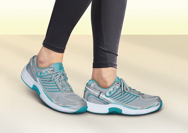 Orthofeet Athletic Walking Women's Sneakers Turquoise | DV5942176