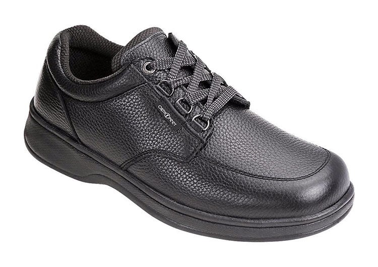 Orthofeet Avery Island Black Orthopedic Comfort Men\'s Casual Shoes Black | BO6208473