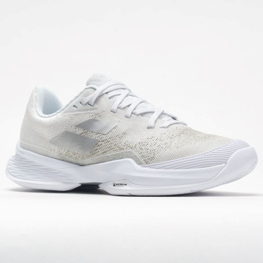 Orthofeet Babolat Jet Mach 3 Women's Tennis Shoes White / Silver | VK4530921