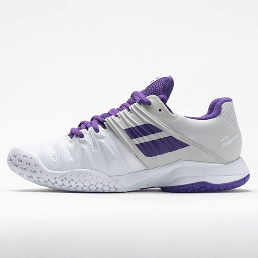 Orthofeet Babolat Propulse Fury Women's Tennis Shoes White / Purple | KG8960134