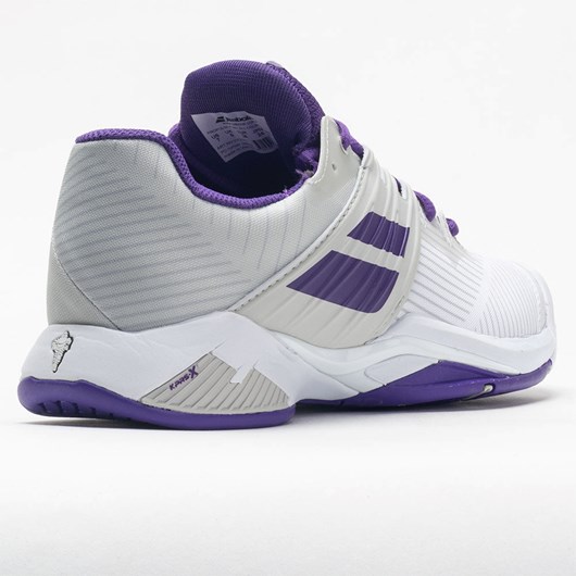 Orthofeet Babolat Propulse Fury Women's Tennis Shoes White / Purple | KG8960134