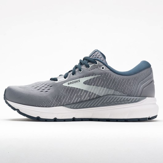 Orthofeet Brooks Addiction GTS 15 Women's Running Shoes Gray / Navy / Aqua | IS7142563