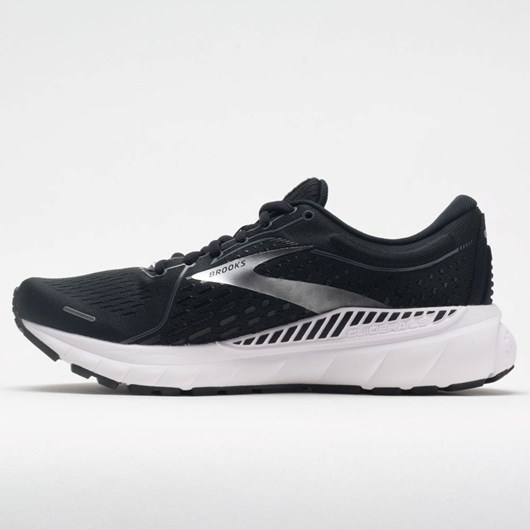 Orthofeet Brooks Adrenaline GTS 21 Men's Running Shoes Black Pearl / White | GJ6321957