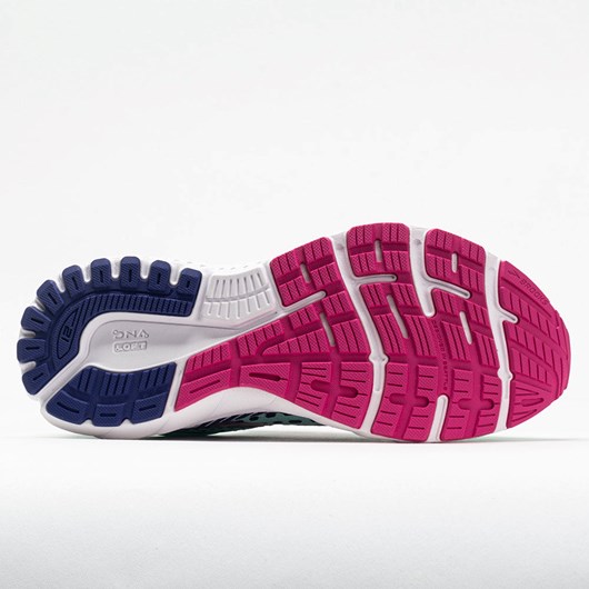 Orthofeet Brooks Adrenaline GTS 21 Women's Running Shoes Yucca / Navy Blue / Fuchsia | SZ3081624