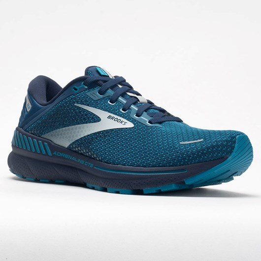 Orthofeet Brooks Adrenaline GTS 22 Men's Running Shoes Titan / Teal / Grey | QC3680794