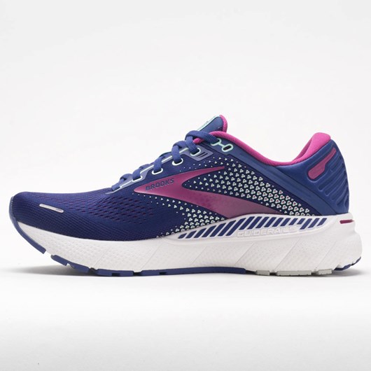 Orthofeet Brooks Adrenaline GTS 22 Women's Running Shoes Navy / Yucca / Pink | KE4195607