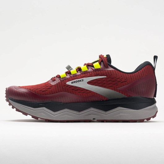 Orthofeet Brooks Caldera 5 Men's Trail Running Shoes Red / Black / Nightlife | YS0932781