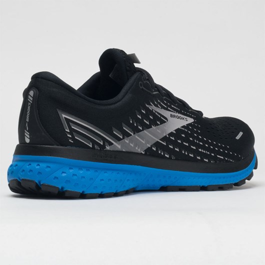 Orthofeet Brooks Ghost 13 Men's Running Shoes Black / Gray / Blue | HJ4857312