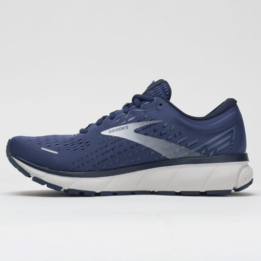 Orthofeet Brooks Ghost 13 Men's Running Shoes Deep Cobalt / Gray / Navy | IZ0267345