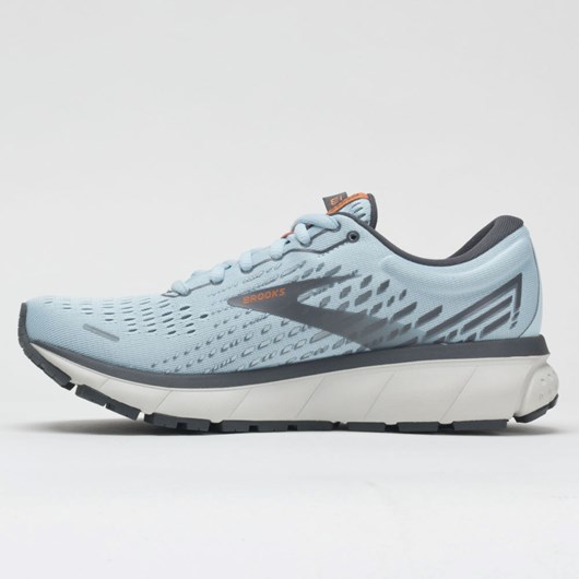 Orthofeet Brooks Ghost 13 Women's Running Shoes Light Blue / Blackened Pearl / White | KN9235617