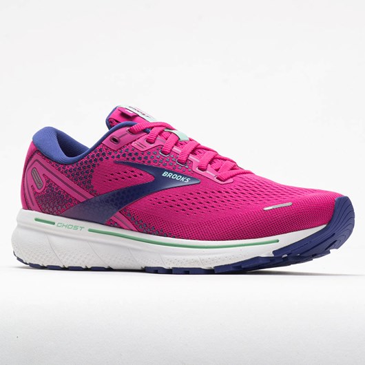 Orthofeet Brooks Ghost 14 Women's Running Shoes Fuschia / Yucca / Navy | EL5930126