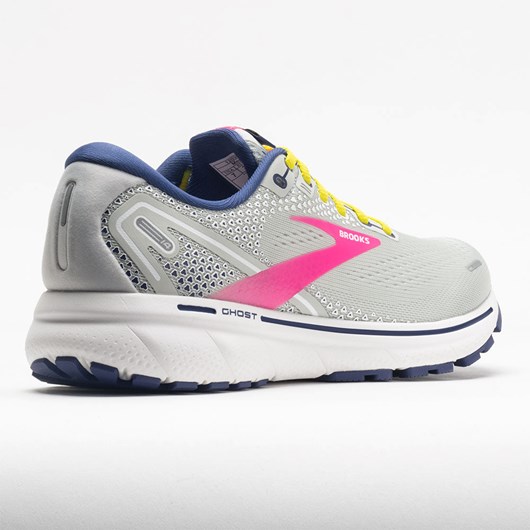 Orthofeet Brooks Ghost 14 Women's Running Shoes Grey / Pink / Sulphur Spring | OZ5708214