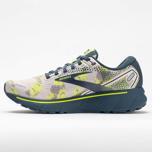 Orthofeet Brooks Ghost 14 Women's Running Shoes Camo Collection Moonbeam / Nightlife / Navy | QT0761895