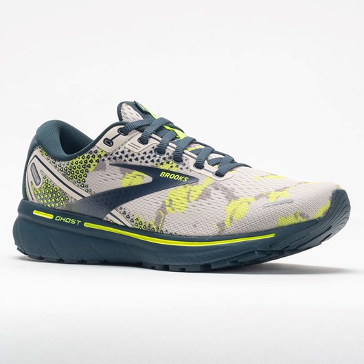 Orthofeet Brooks Ghost 14 Women's Running Shoes Camo Collection Moonbeam / Nightlife / Navy | QT0761895