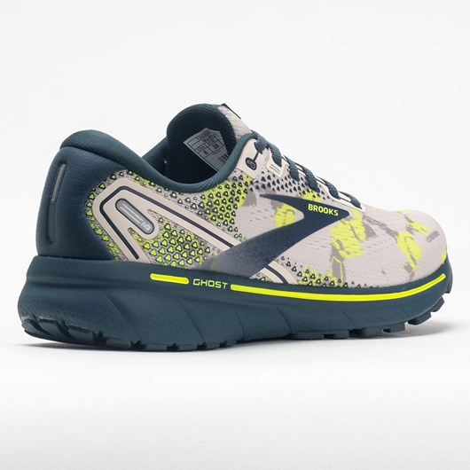 Orthofeet Brooks Ghost 14 Women's Running Shoes Camo Collection Moonbeam / Nightlife / Navy | QT0761895