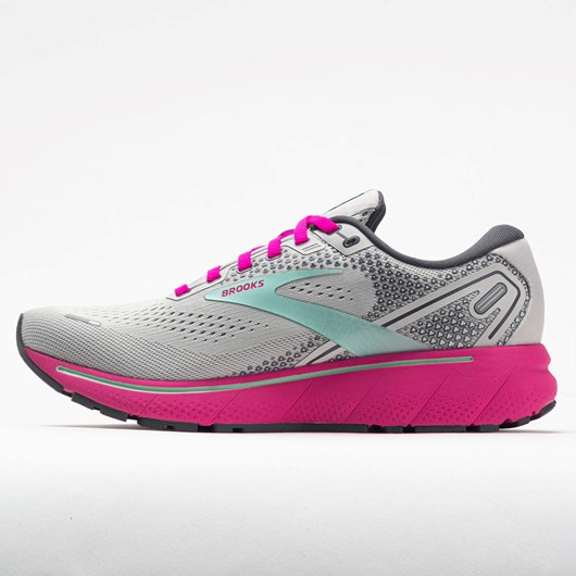 Orthofeet Brooks Ghost 14 Women's Running Shoes Oyster / Yucca / Pink | SV2587193