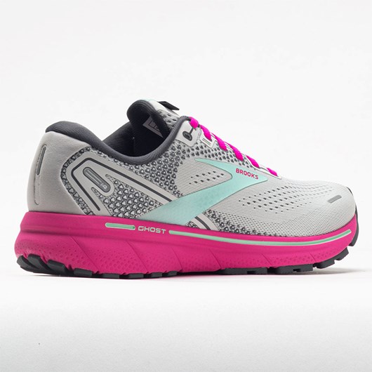 Orthofeet Brooks Ghost 14 Women's Running Shoes Oyster / Yucca / Pink | SV2587193