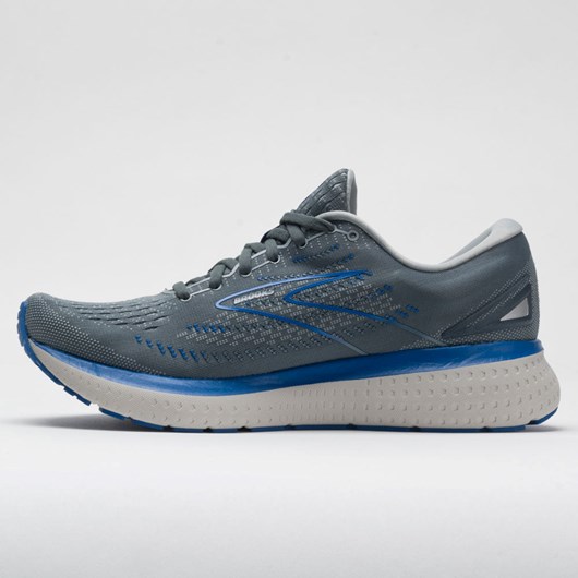 Orthofeet Brooks Glycerin 19 Men's Running Shoes Quarry / Gray / Dark Blue | YT4537982