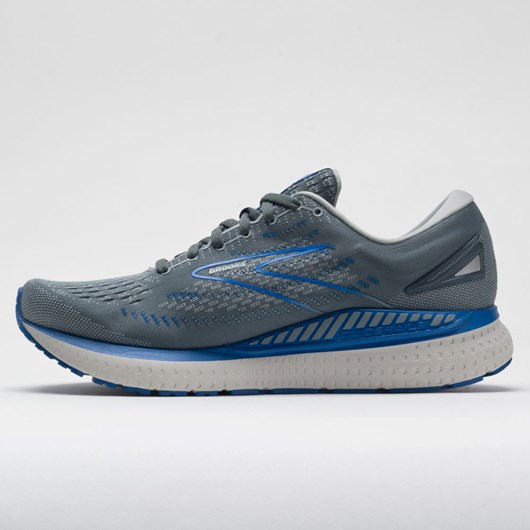 Orthofeet Brooks Glycerin GTS 19 Men's Running Shoes Quarry / Gray / Dark Blue | KZ1249057