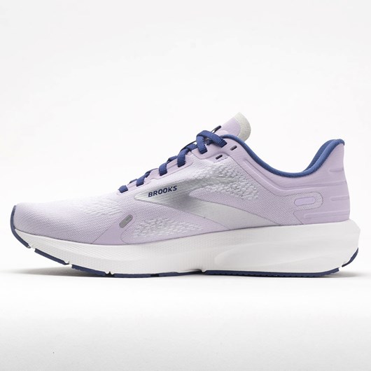 Orthofeet Brooks Launch 9 Women's Running Shoes Lilac / Cobalt / Silver | JB8475396