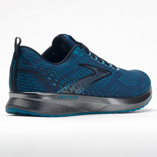 Orthofeet Brooks Levitate 5 Men's Running Shoes Titan / Crystal Teal / Black | ZN3647580