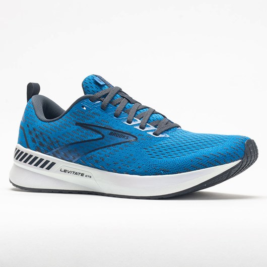 Orthofeet Brooks Levitate GTS 5 Men's Running Shoes Blue / India Ink / White | WR4610839