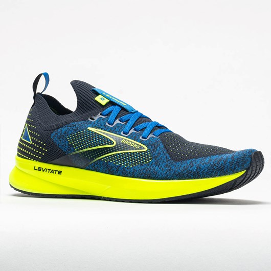 Orthofeet Brooks Levitate Stealthfit 5 Men's Running Shoes India Ink / Blue / Nightlife | CK0713652