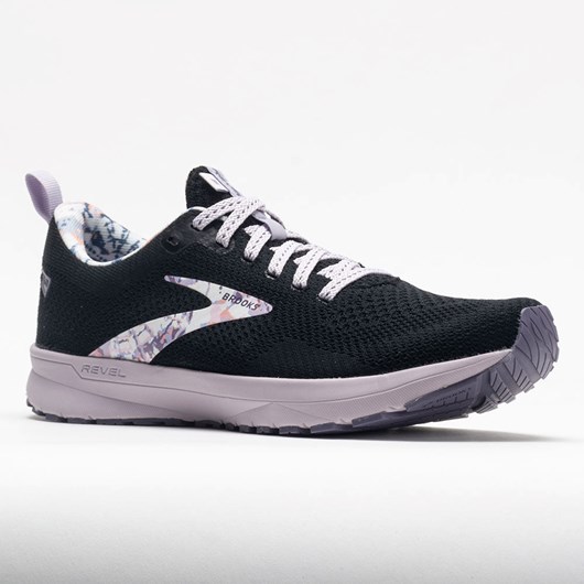 Orthofeet Brooks Revel 5 Women's Running Shoes Delicate Dyes Edition Black / Thistle / Cadet | CS4192637