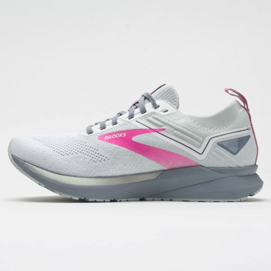 Orthofeet Brooks Ricochet 3 Women's Running Shoes White / Ice Flow / Pink | CM2670851