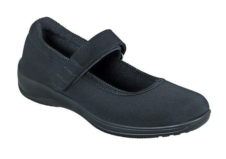 Orthofeet Bunions Arthritis Women\'s Casual Shoes Black | TU1867032