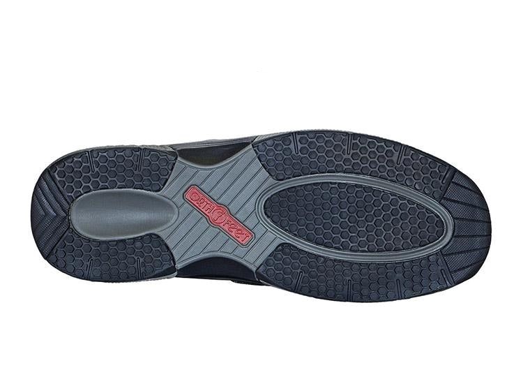 Orthofeet Canvas Boat Orthotic Arch Support Men's Casual Shoes Gray | DJ1380954