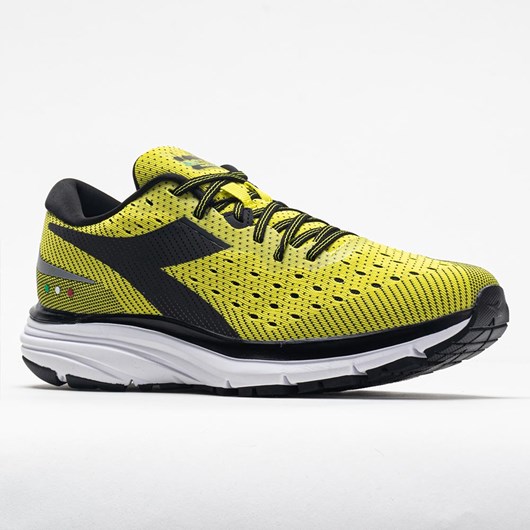 Orthofeet Diadora Mythos Blushield 6 Men's Running Shoes Sulphur Spring / Black / White | JP8791205