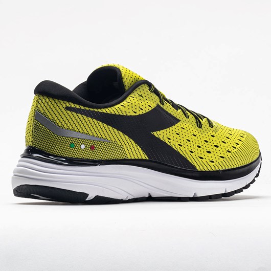 Orthofeet Diadora Mythos Blushield 6 Men's Running Shoes Sulphur Spring / Black / White | JP8791205