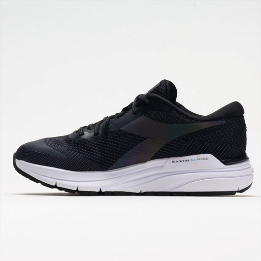 Orthofeet Diadora Mythos Blushield 6 Women's Running Shoes Hip Black / White | LZ0314629