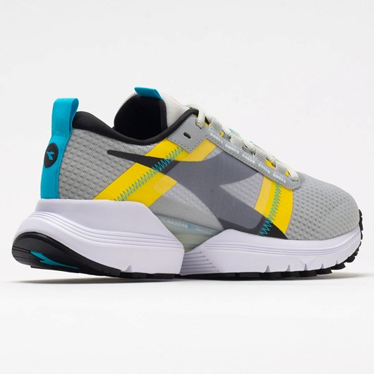 Orthofeet Diadora Mythos Blushield Elite TRX 2 Women's Running Shoes Silver / Yellow / Black | JG7801923