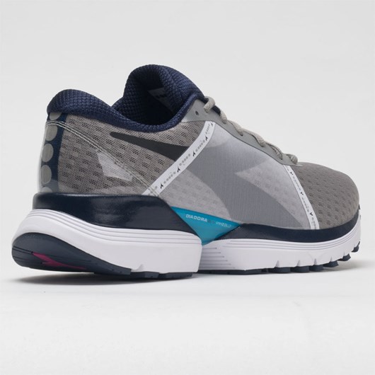 Orthofeet Diadora Mythos Blushield Elite TRX Men's Running Shoes Frost Gray / Black / White | WY2354187