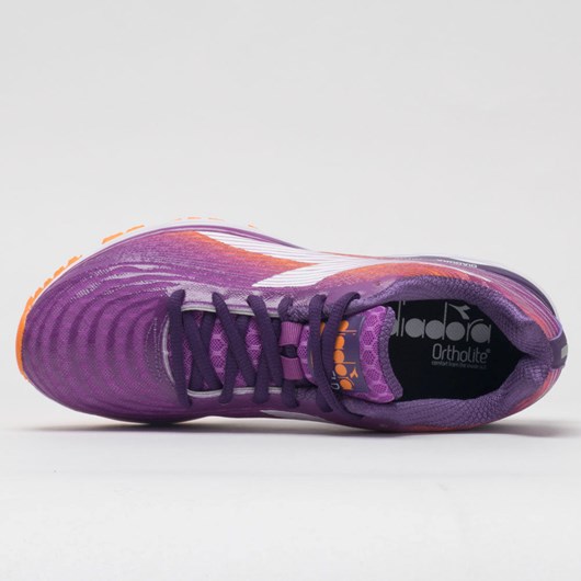 Orthofeet Diadora Mythos Blushield Fly 3 Women's Running Shoes Hyacinth Violet / Majesty | KE4039586