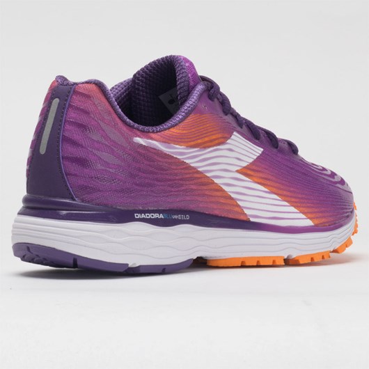 Orthofeet Diadora Mythos Blushield Fly 3 Women's Running Shoes Hyacinth Violet / Majesty | KE4039586