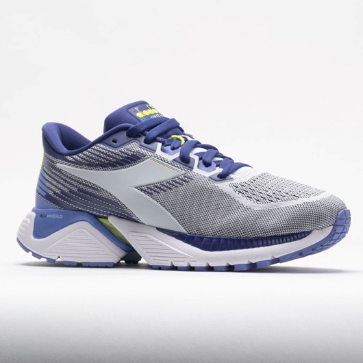 Orthofeet Diadora Mythos Blushield Vigore Women's Running Shoes White / Navy Blue / Yellow | LO4872096