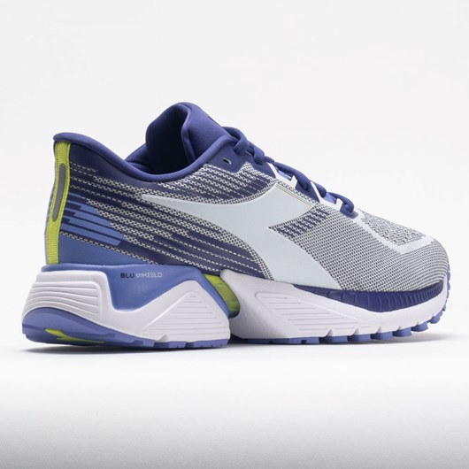 Orthofeet Diadora Mythos Blushield Vigore Women's Running Shoes White / Navy Blue / Yellow | LO4872096