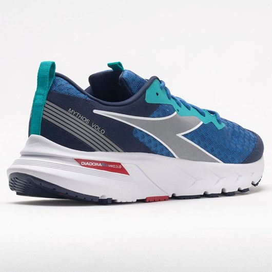 Orthofeet Diadora Mythos Blushield Volo Men's Running Shoes Federal Blue / Blue Corsair / Silver | OA5720493