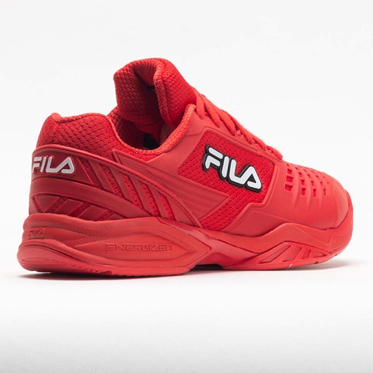 Orthofeet Fila Axilus 2 Energized Women's Tennis Shoes Flame Scarlet / White / Fila Navy | TS0976431