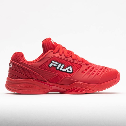 Orthofeet Fila Axilus 2 Energized Women\'s Tennis Shoes Flame Scarlet / White / Fila Navy | TS0976431