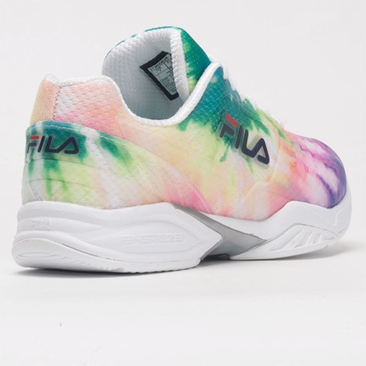 Orthofeet Fila Axilus 2 Energized Women's Tennis Shoes Tie-Dye Print | UP0584716