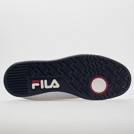 Orthofeet Fila Original Tennis Men's Lifestyle Sneakers White / Navy / Red | HS5478329