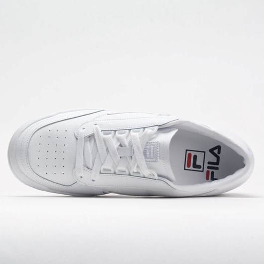 Orthofeet Fila Original Tennis Men's Lifestyle Sneakers White / White / White | WR6182790