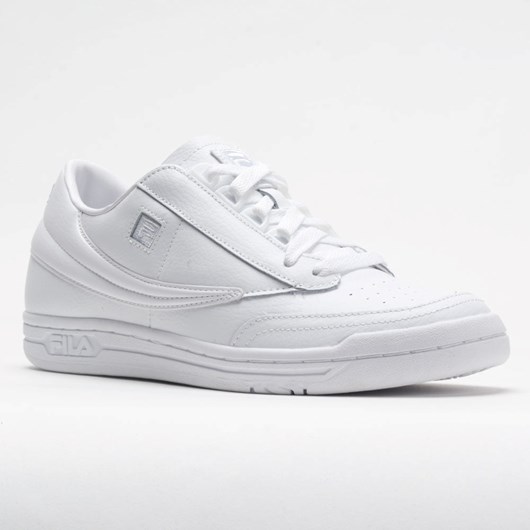 Orthofeet Fila Original Tennis Men's Lifestyle Sneakers White / White / White | WR6182790