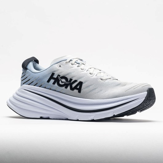 Orthofeet HOKA Bondi X Men's Running Shoes Blanc de Blanc / Blue Fog | GY8750913