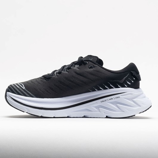 Orthofeet HOKA Bondi X Men's Running Shoes Black / White | TL1986723